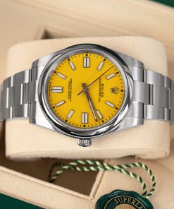 Rolex Oyster Perpetual 41 ‘Yellow’ Dial Oyster