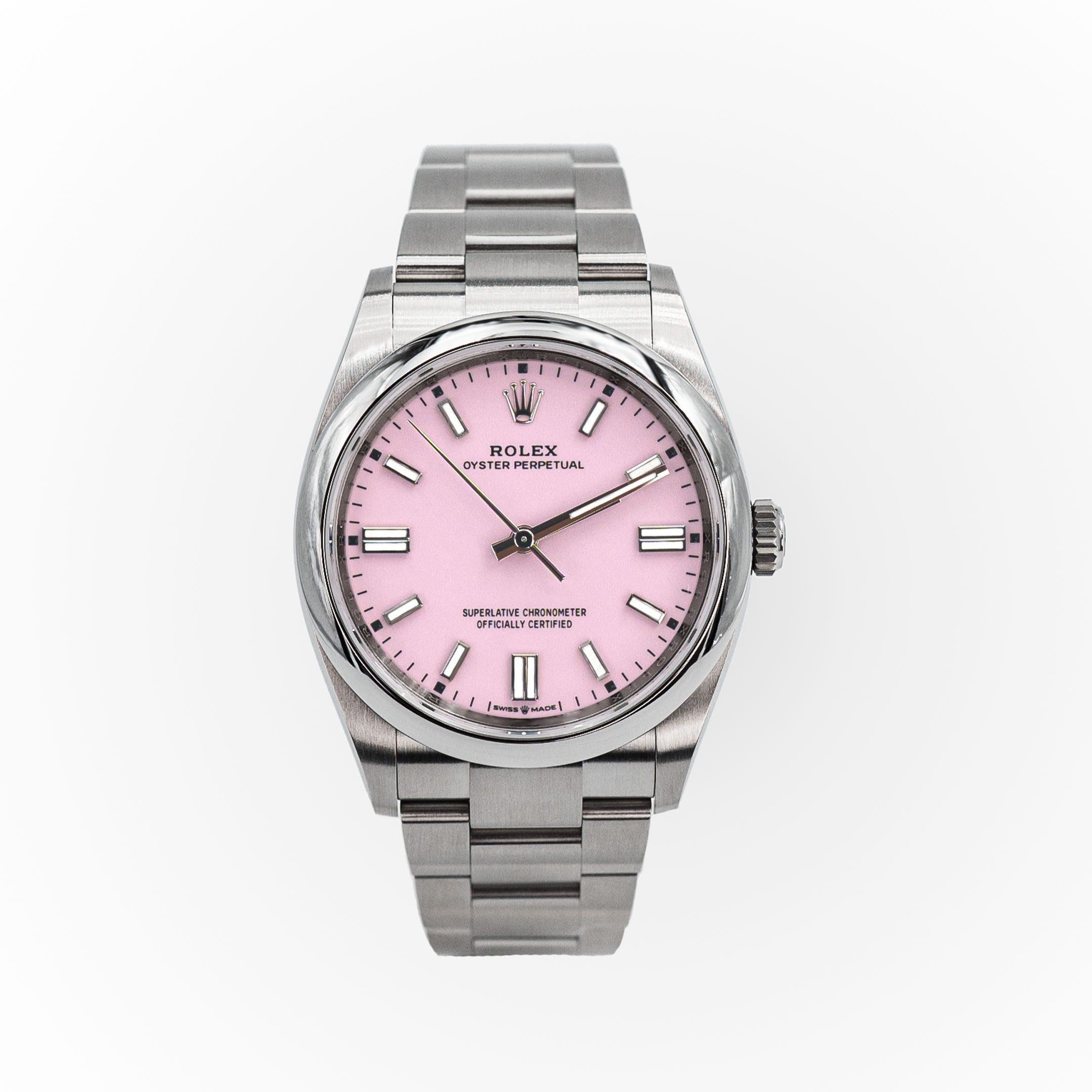 Rolex Oyster Perpetual 36 ‘Candy Pink’ Dial Oyster