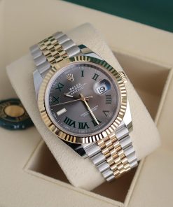 Rolex Datejust 41 ‘Wimbledon’ Dial Two-Tone Jubilee