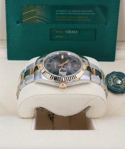 Rolex Datejust 41 ‘Wimbledon’ Dial Two-Tone Oyster