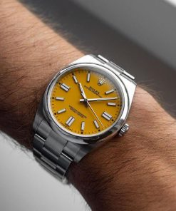 Rolex Oyster Perpetual 41 ‘Yellow’ Dial Oyster