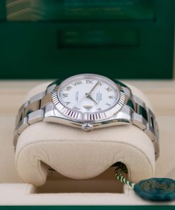 Rolex Datejust 41 ‘White Roman’ Dial Oyster