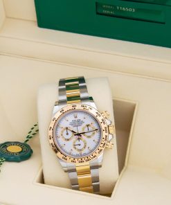 Rolex Daytona ‘White’ Dial Two-Tone Oyster