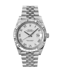 Rolex Datejust 41 ‘White Roman’ Dial Jubilee