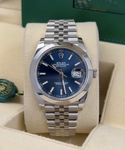 Rolex Datejust 41 ‘Blue Index’ Dial Jubilee