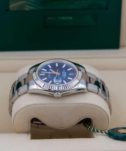 Rolex Datejust 41 ‘Blue Index’ Dial Oyster