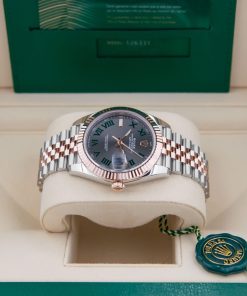 Rolex Datejust 41 ‘Wimbledon’ Dial Two-Tone Everose Jubilee