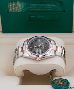 Rolex Datejust 41 ‘Wimbledon’ Dial Two-Tone Everose Oyster