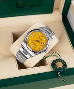 Rolex Oyster Perpetual 41 ‘Yellow’ Dial Oyster