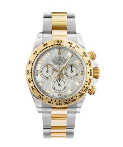 Rolex Daytona ‘Mother Of Pearl’ Diamond Dial Two-Tone Oyster