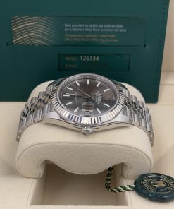 Rolex Datejust 41 ‘Rhodium Index’ Dial Jubilee