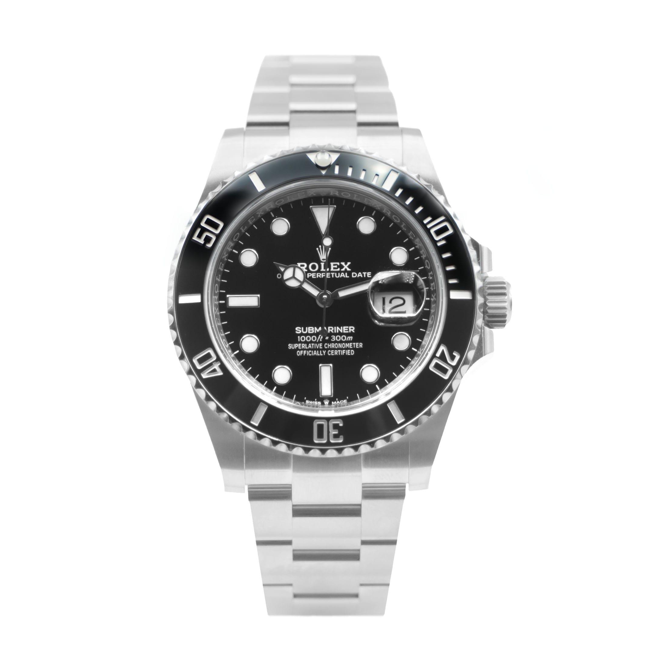 Rolex Submariner 41mm Date ‘Black’ Dial Oyster