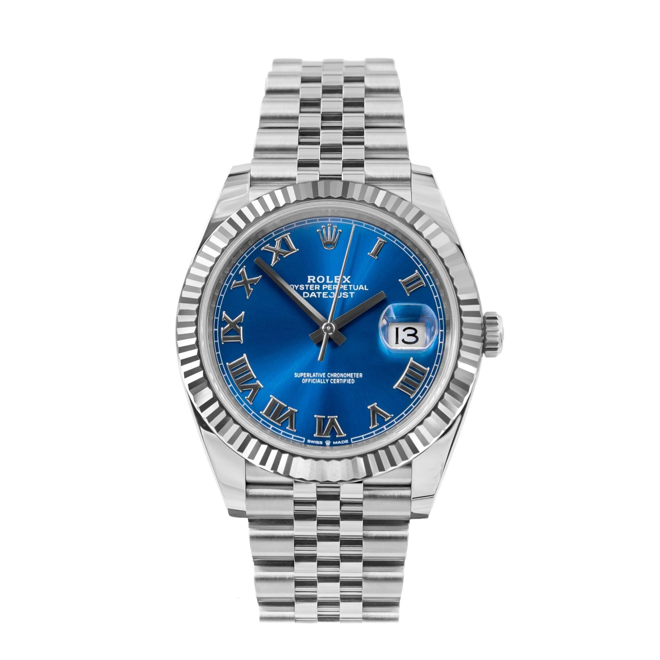 Rolex Datejust 41 ‘Blue Roman’ Dial Jubilee