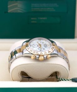 Rolex Daytona ‘Mother Of Pearl’ Diamond Dial Two-Tone Oyster