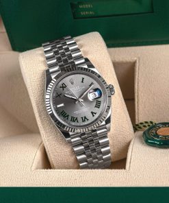 Rolex Datejust 36 ‘Wimbledon’ Dial Jubilee