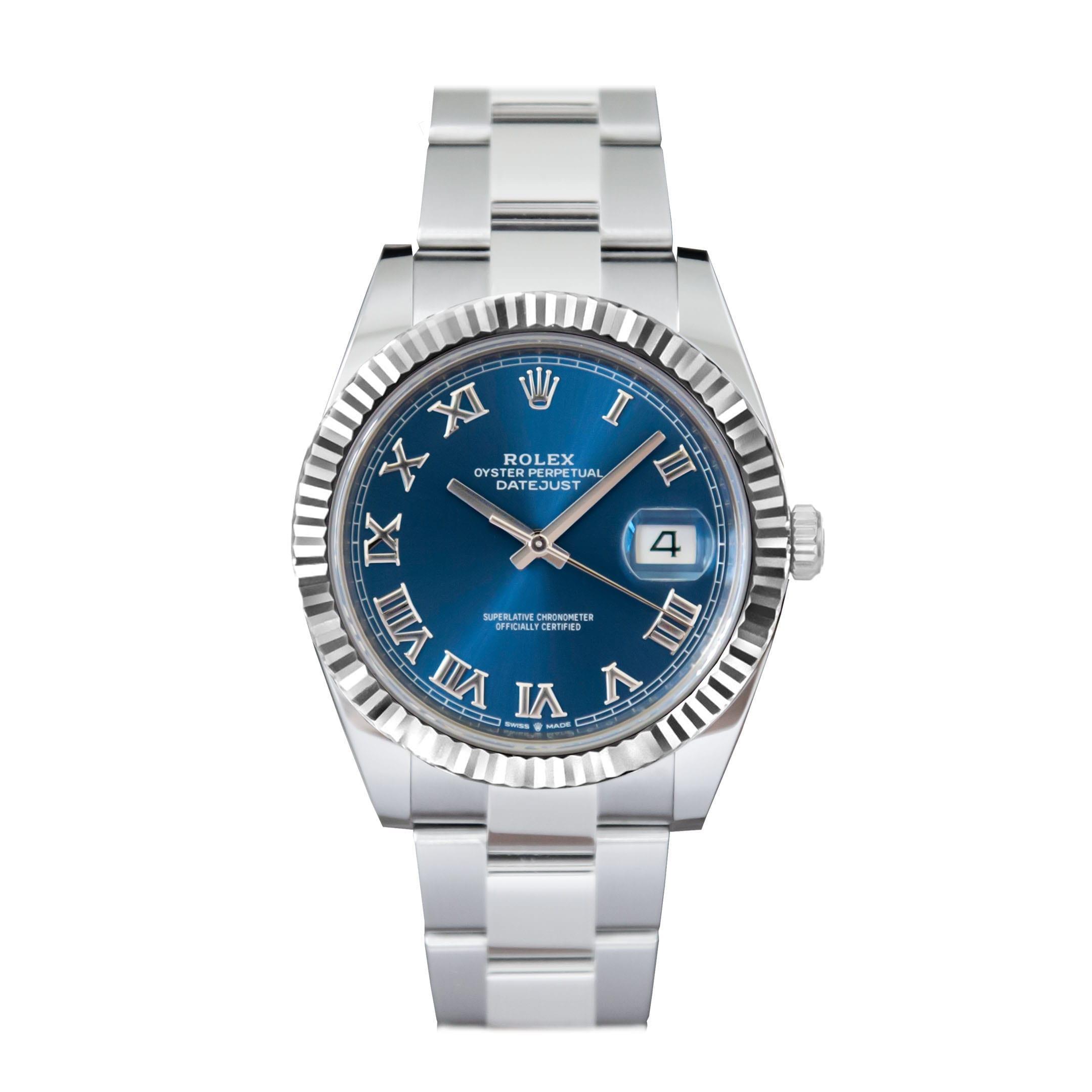 Rolex Datejust 41 ‘Blue Roman’ Dial Oyster