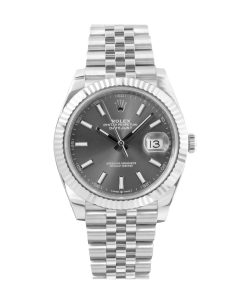 Rolex Datejust 41 ‘Rhodium Index’ Dial Jubilee