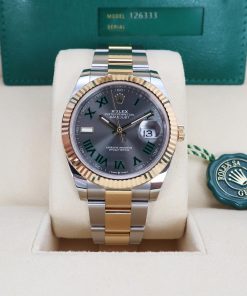 Rolex Datejust 41 ‘Wimbledon’ Dial Two-Tone Oyster