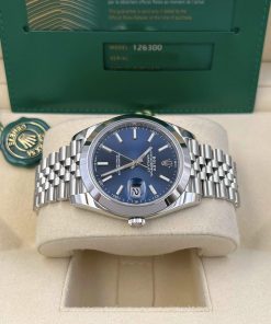 Rolex Datejust 41 ‘Blue Index’ Dial Jubilee