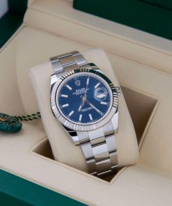 Rolex Datejust 41 ‘Blue Index’ Dial Oyster