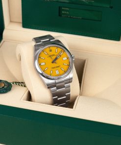 Rolex Oyster Perpetual 41 ‘Yellow’ Dial Oyster