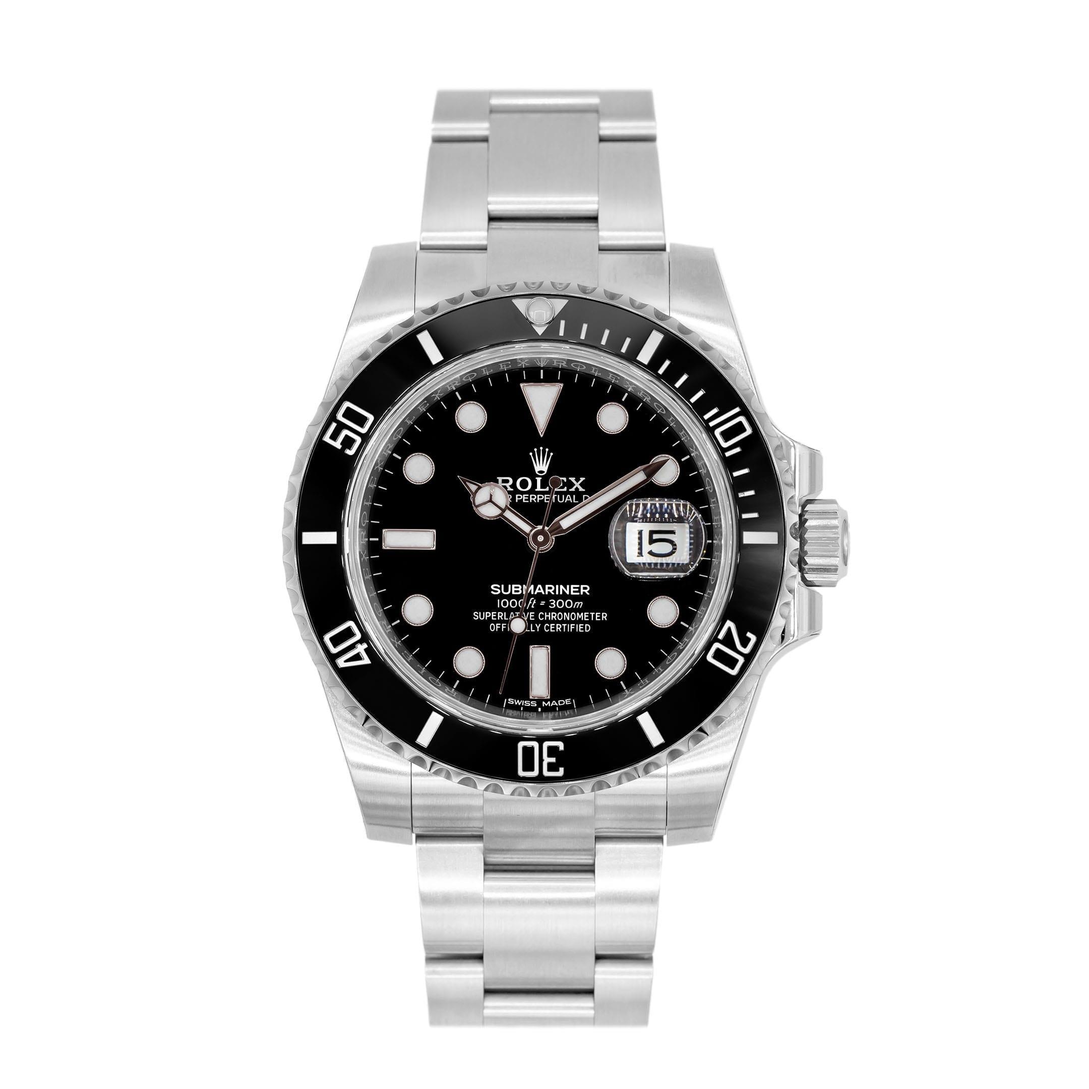 Rolex Submariner Date 40mm ‘Black’ Dial