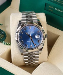 Rolex Datejust 41 ‘Blue Roman’ Dial Jubilee