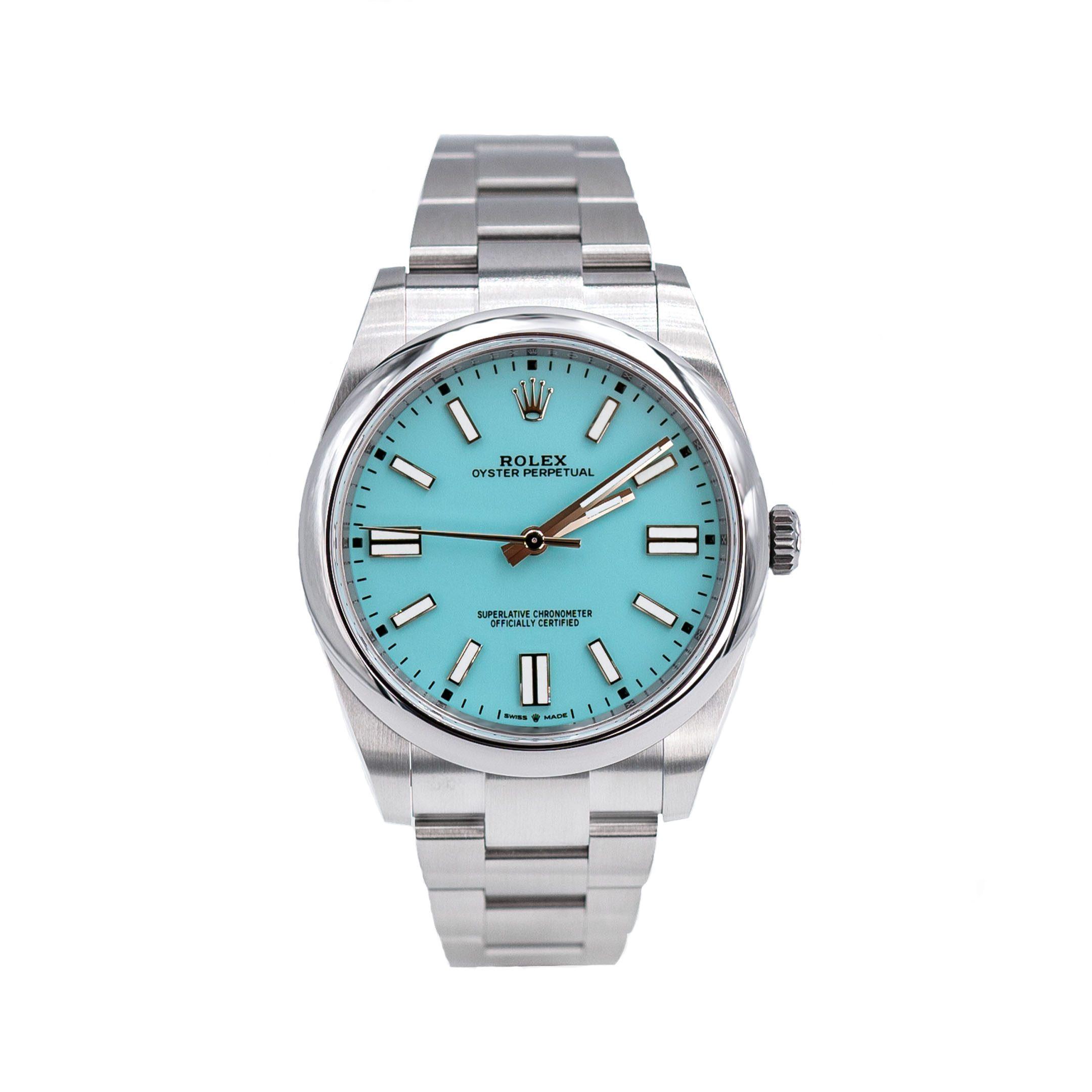 Rolex Oyster Perpetual 41 ‘Turquoise’ Dial Oyster