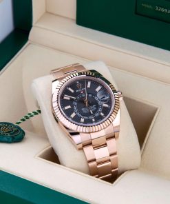 Rolex Sky-Dweller Everose Gold ‘Slate’ Dial Oyster