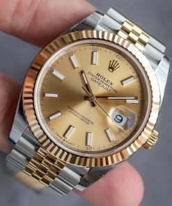 Rolex Datejust 41 ‘Champagne Index’ Dial Two-Tone Jubilee