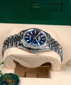 Rolex Datejust 36 ‘Blue Fluted-Motif’ Dial Jubilee