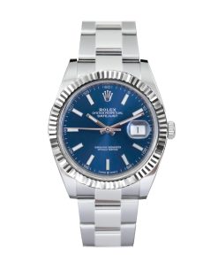 Rolex Datejust 41 ‘Blue Index’ Dial Oyster